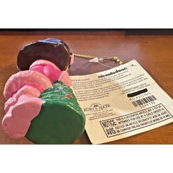Nickelodeon Dora The Explorer Christmas Ornament 2013 Kurt S Adler NWT Holiday - Picture 4 of 7